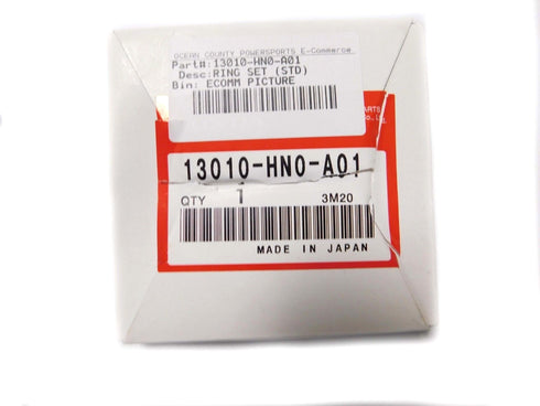 Honda STD Piston Rings Kit Ring Set 1998 - 2004  TRX 450 S ES FE FM OEM